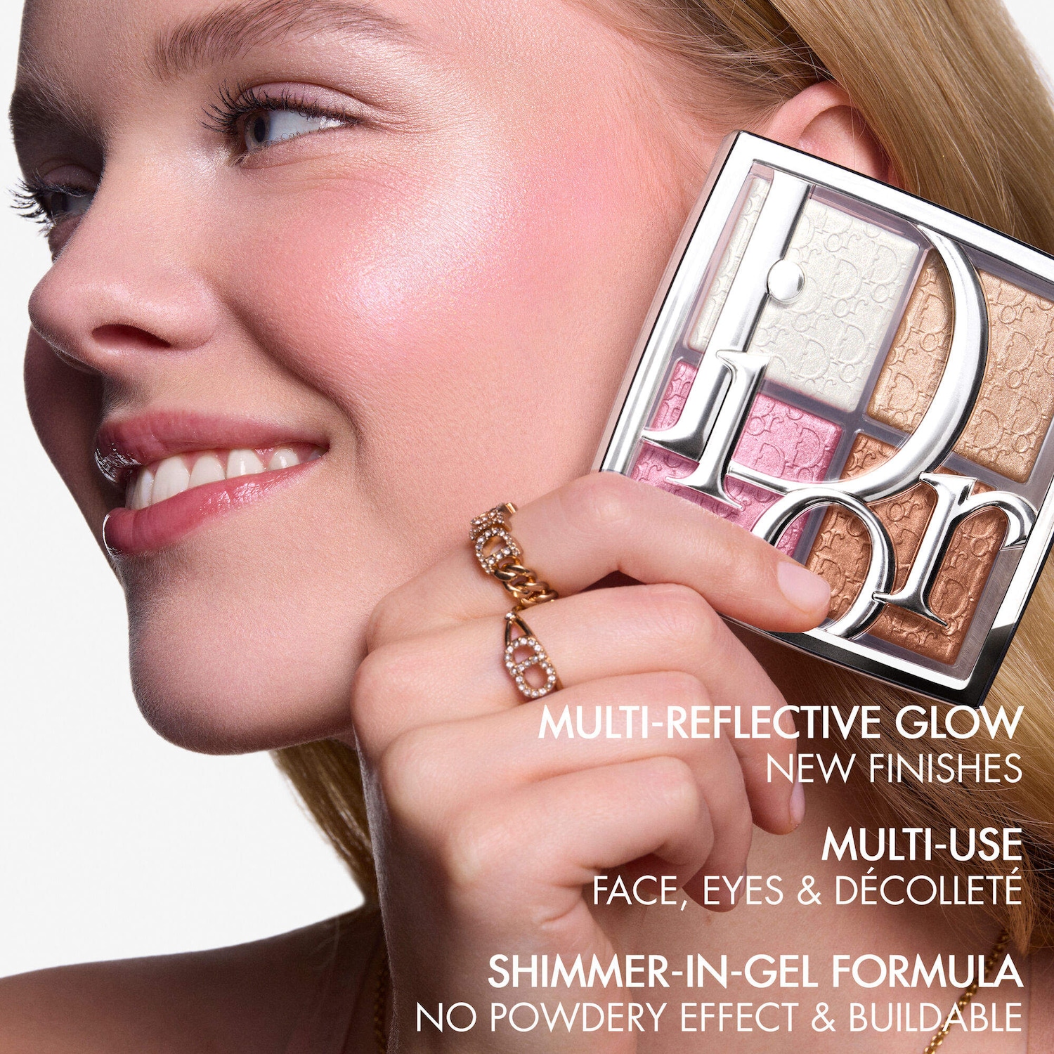 アイシャドウ Dior Glow Maximizer Palette 004 Backstage Glow Maximizer Face Palette - DIOR | Sephora