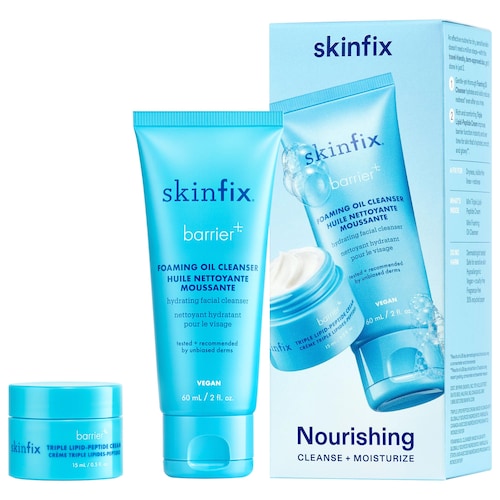 Набор для очищения и увлажнения кожи Skinfix Nourishing Cleanse + Moisturize