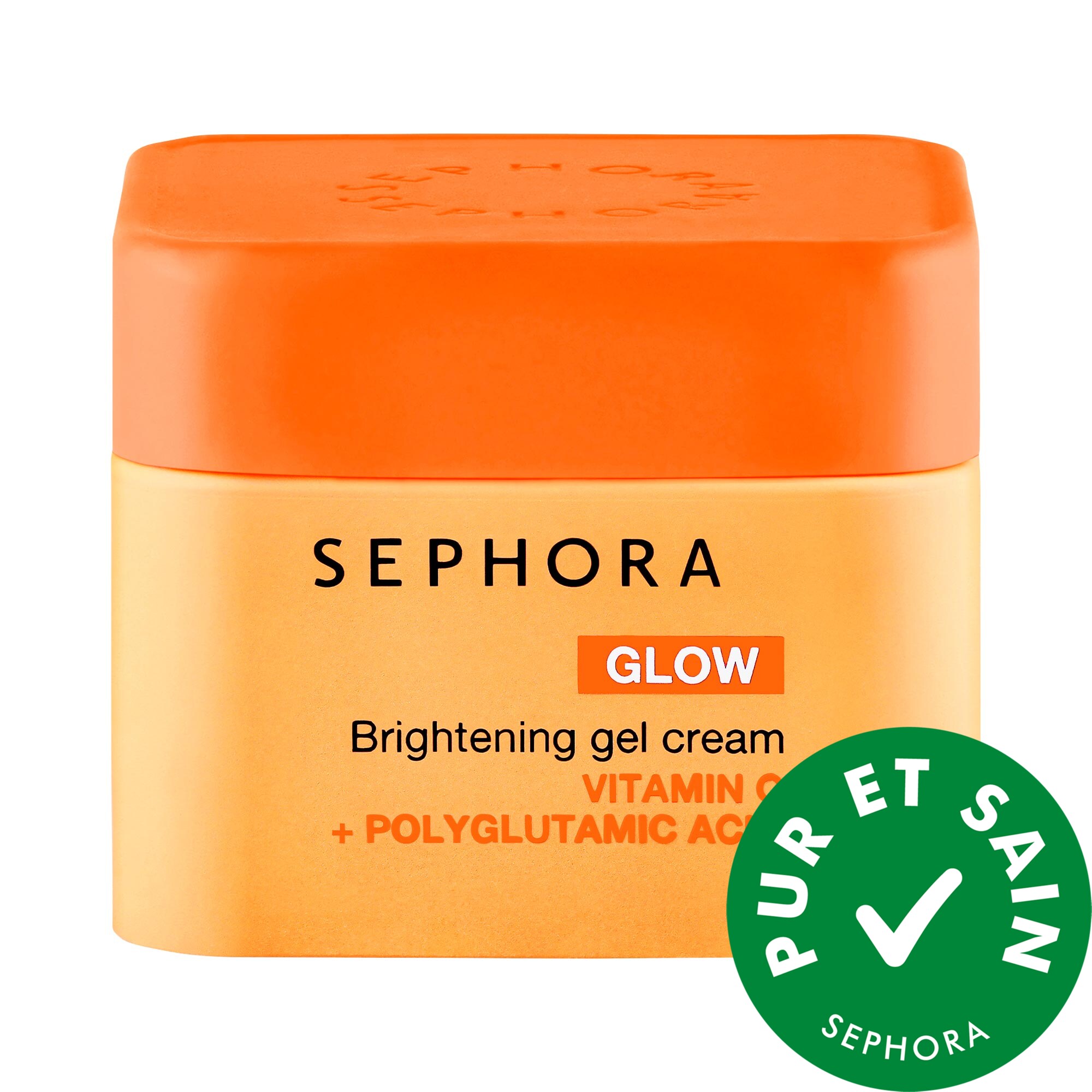SEPHORA COLLECTION Crème gel illuminatrice GLOW avec vitamine C + acide polyglutamique 1.7 oz/50 ml