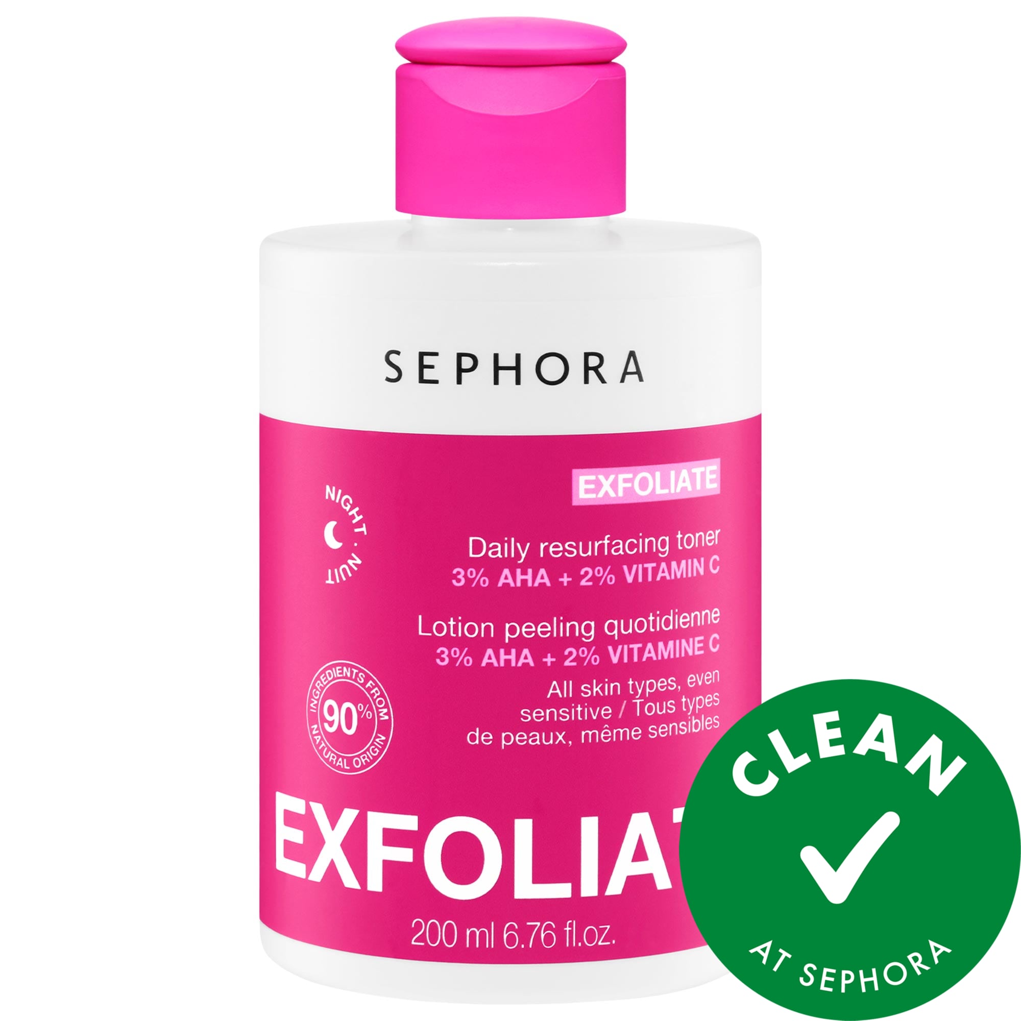 SEPHORA COLLECTION Daily Resurfacing Toner 6.76 oz/200 ml