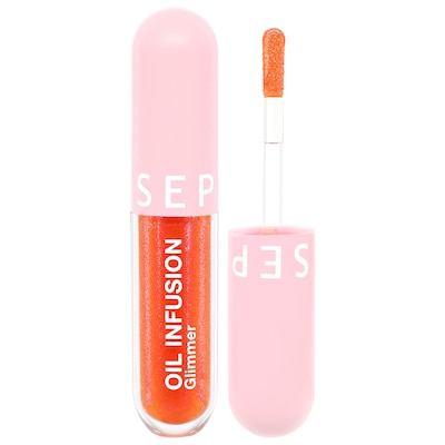 SEPHORA COLLECTION - Oil Infusion Hydrating Lip Oil Peach - sheer orange & rosy shimmer 0.10 oz/3 ml SEPHORA COLLECTION Oil Infusion Hydrating Lip Oil Clean at Sephora