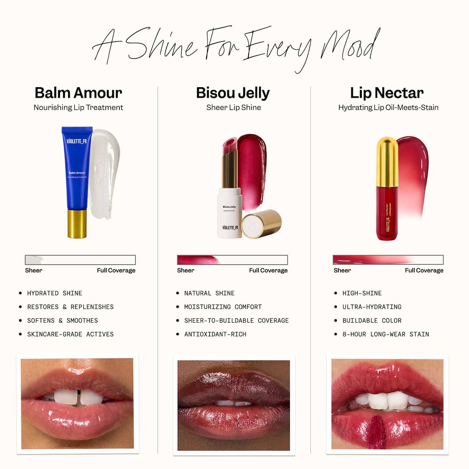 LIP NECTAR Hydrating Lip Stain - VIOLETTE_FR | Sephora