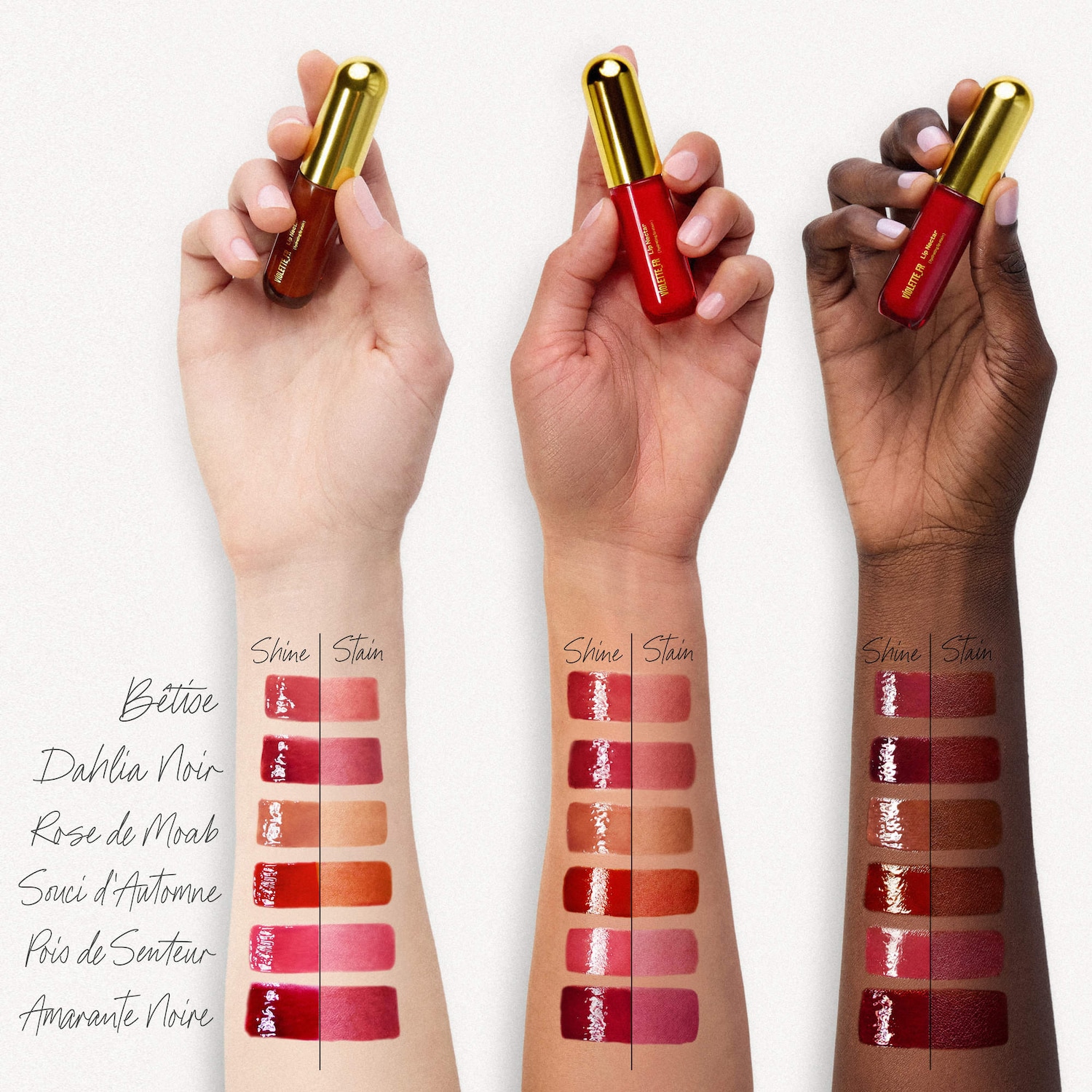 LIP NECTAR Hydrating Lip Stain - VIOLETTE_FR | Sephora
