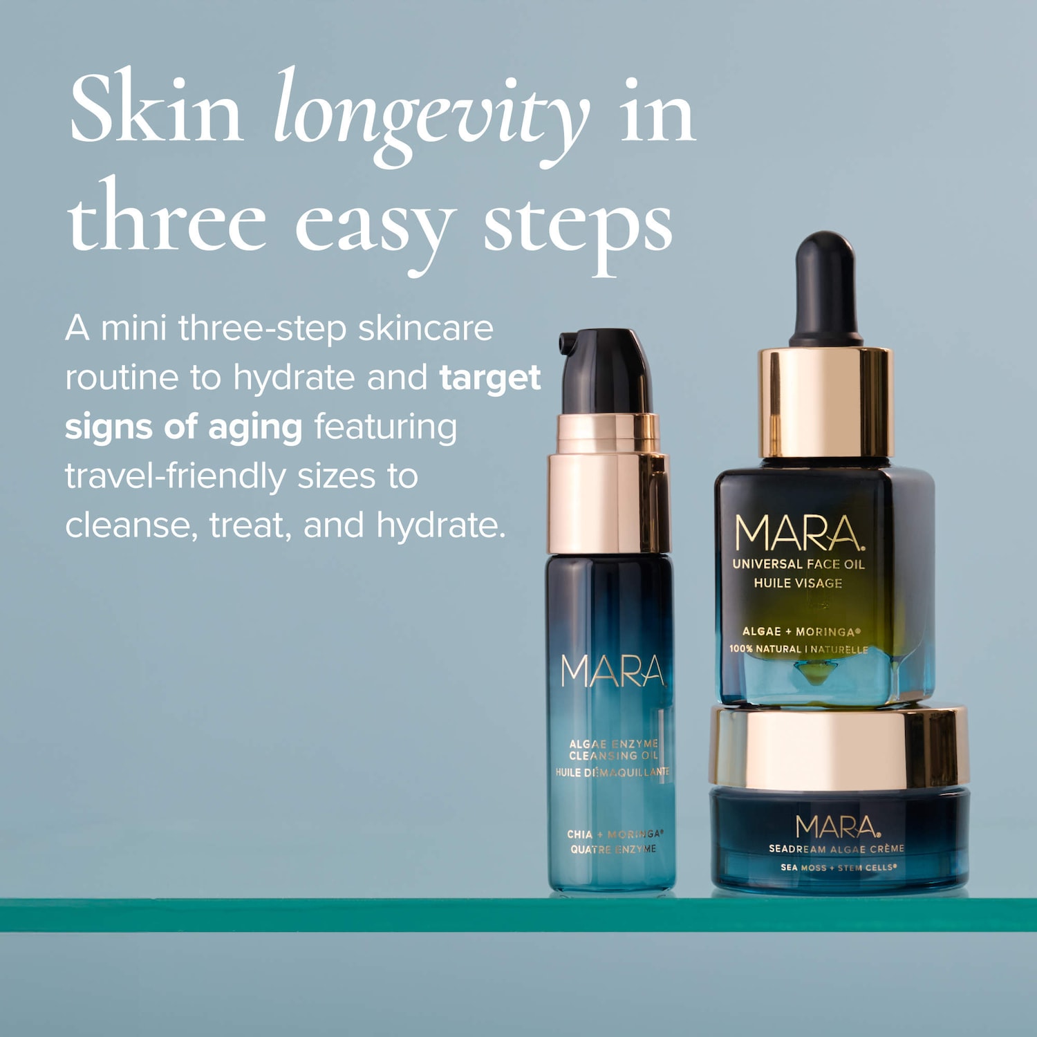 Sea the Glow® Mara's Discovery Skincare Gift Set - MARA | Sephora