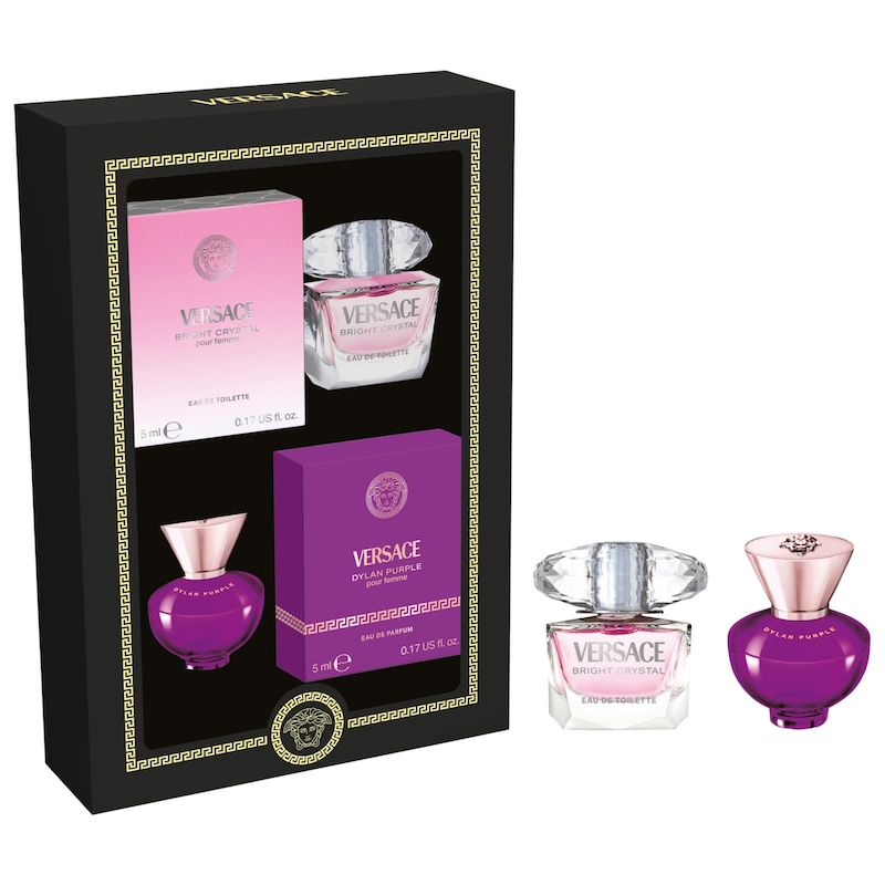 Mini Dylan Purple & Bright Crystal Perfume Set