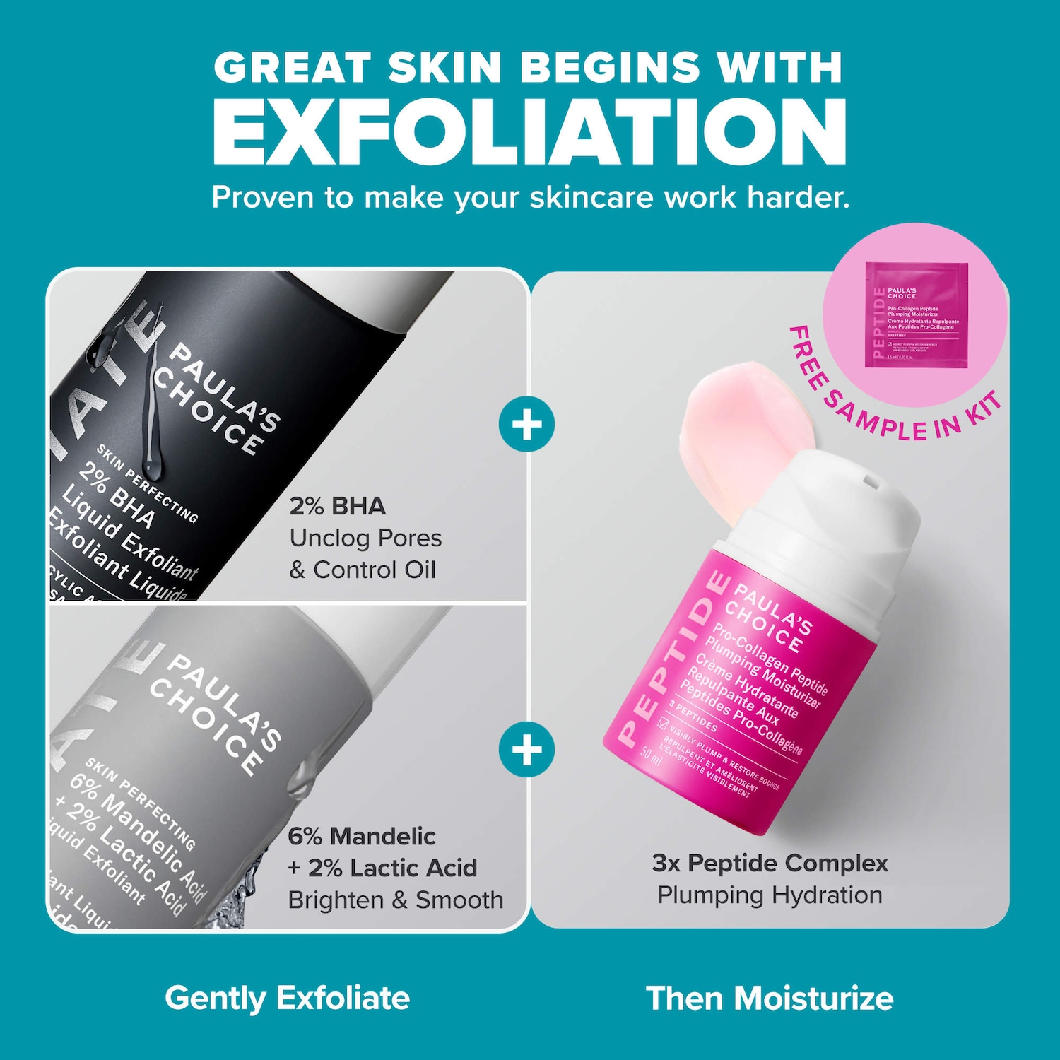 Smooth & Glow Gift Set for clearer, brighter skin - Paula's Choice