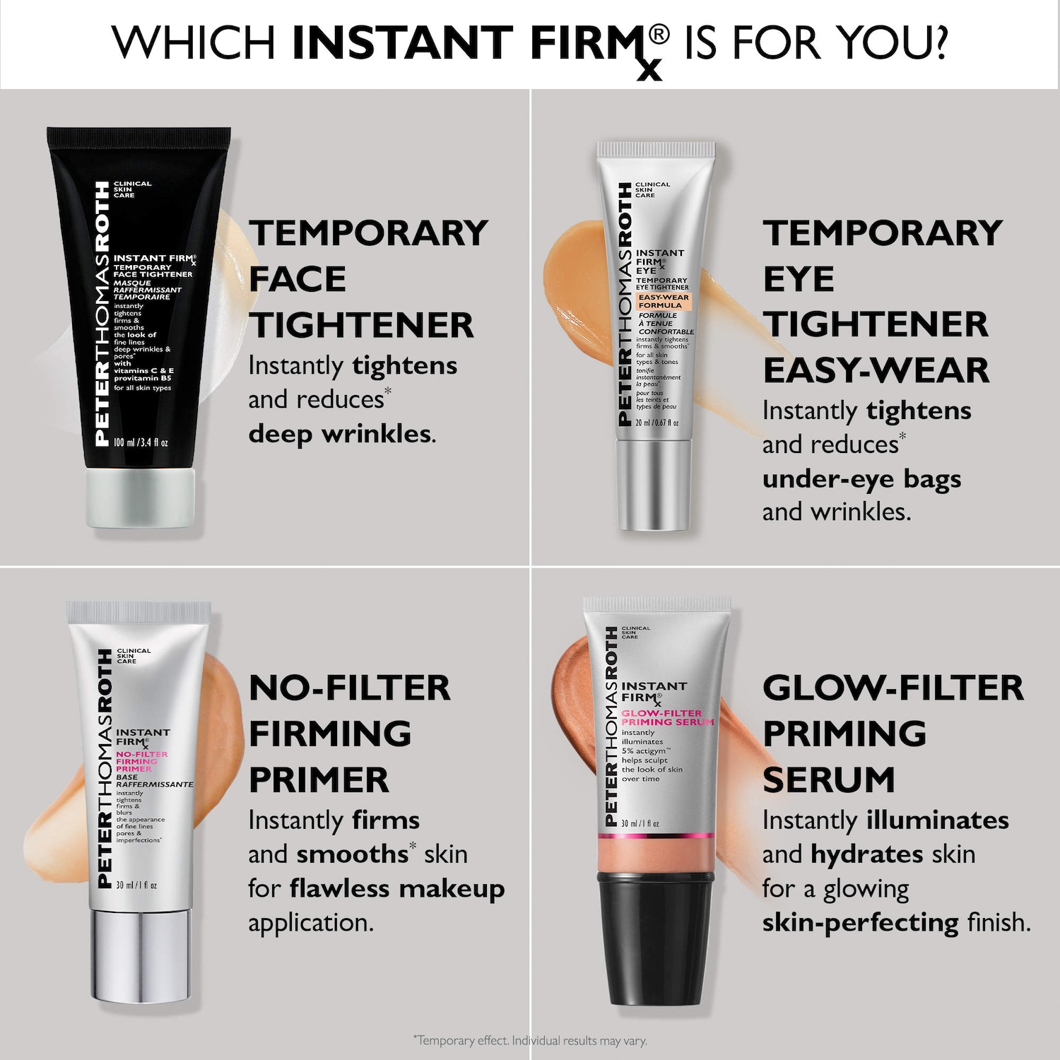 Instant FIRMx® Eye Temporary Eye Tightener Easy-Wear Formula for