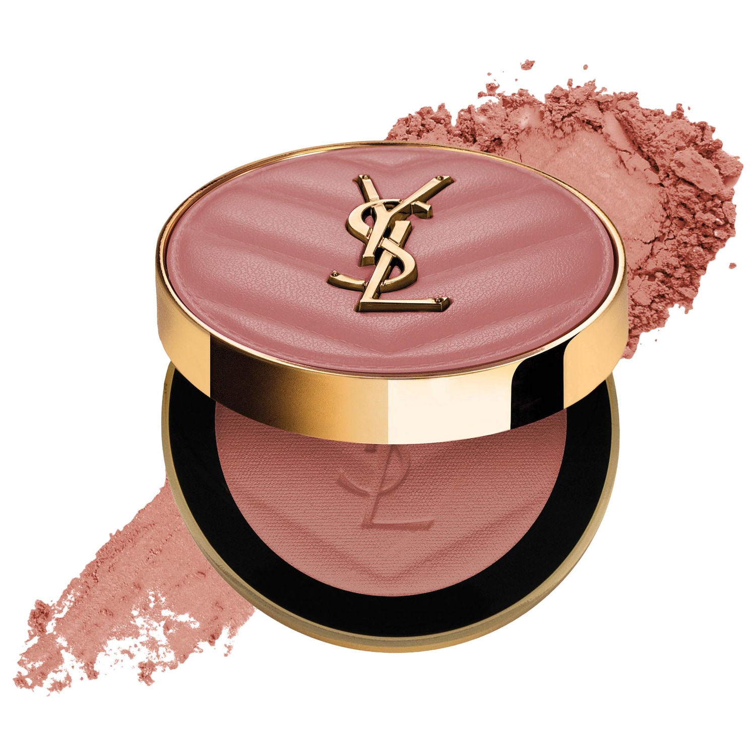 Yves Saint Laurent Make Me Blush 24H Buildable Powder Blush in 23 Hot Mauve