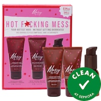 Messy by Alli Webb - Hot Mess Mini Hair Styling Set for Frizz Control and Hydration