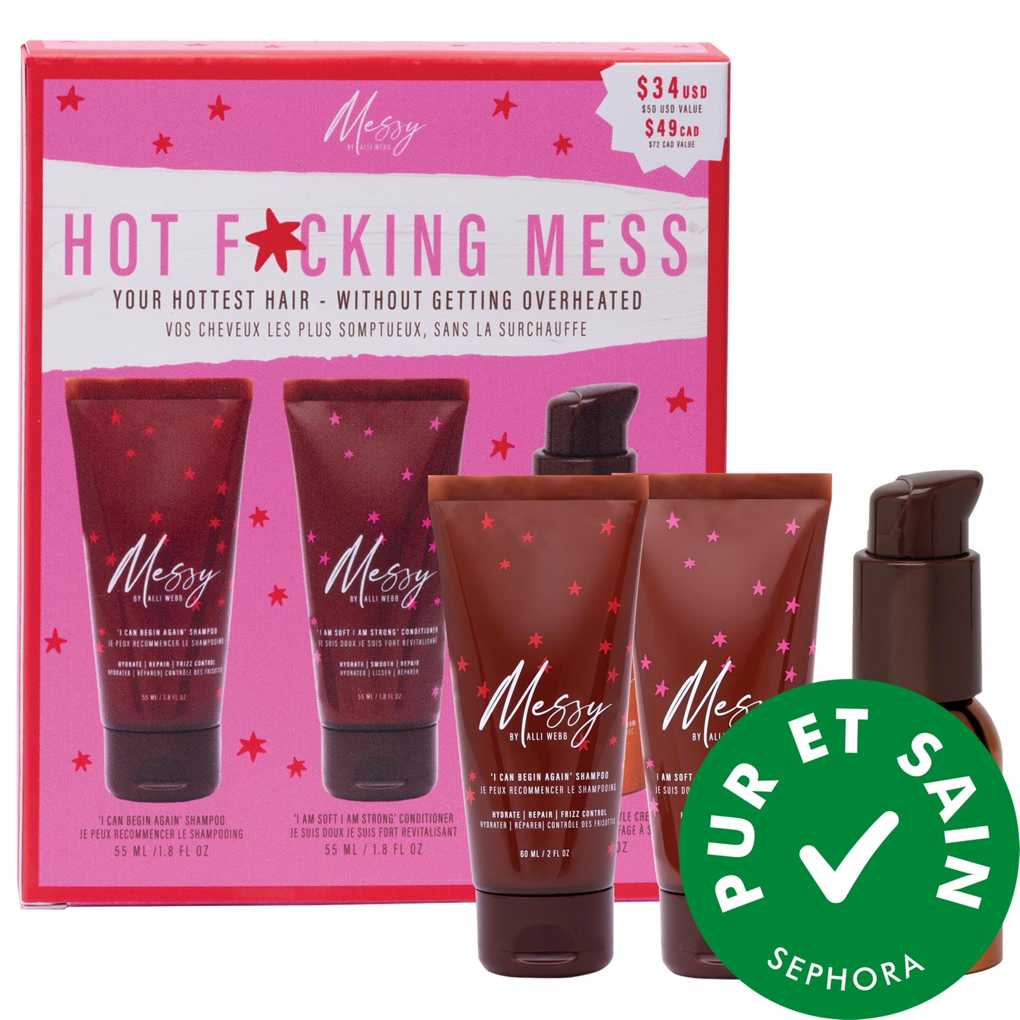 Messy by Alli Webb Miniensemble de coiffure Hot F*cking Mess