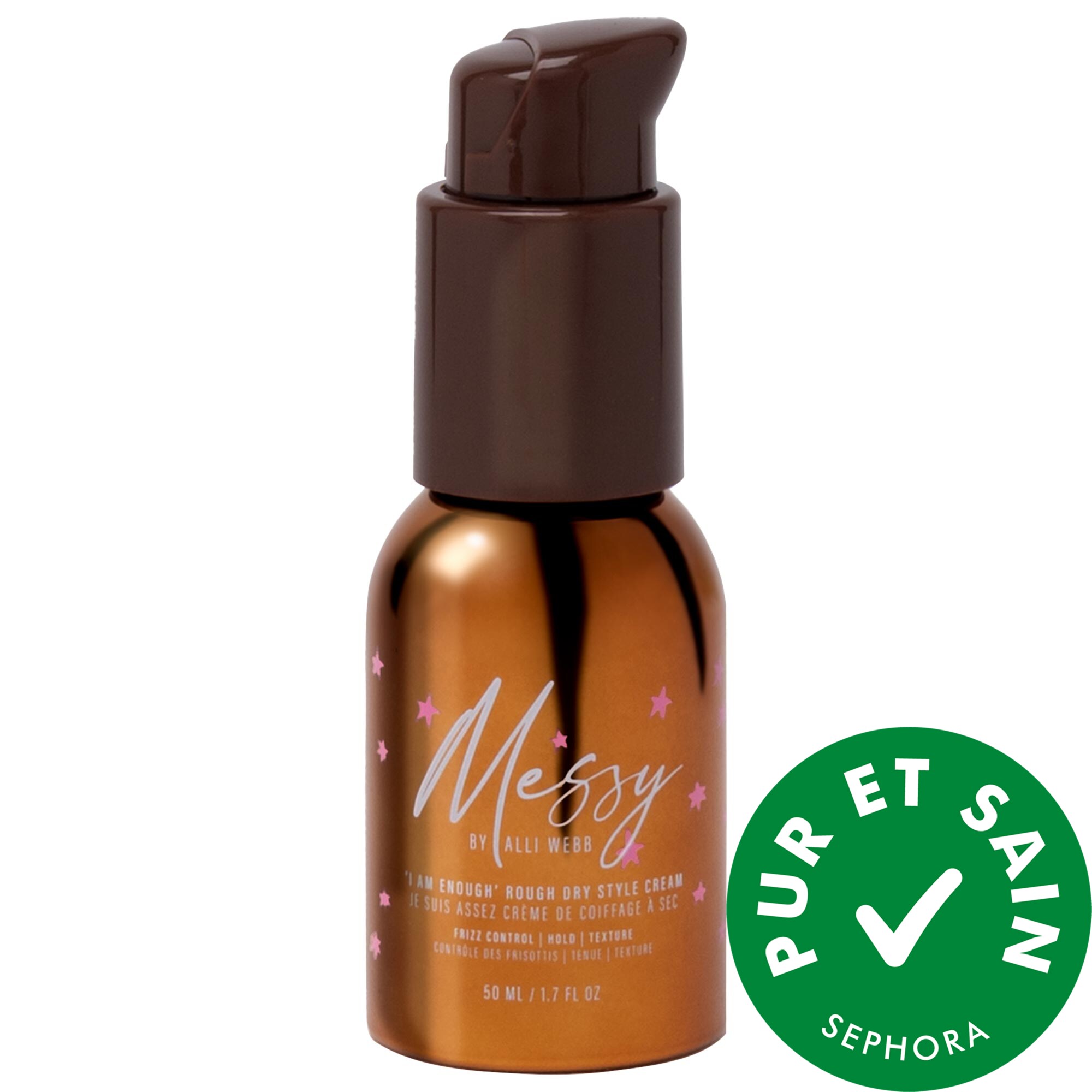 Messy by Alli Webb Minicrème de coiffage à sec 'I Am Enough' 1.7 fl oz/50 ml