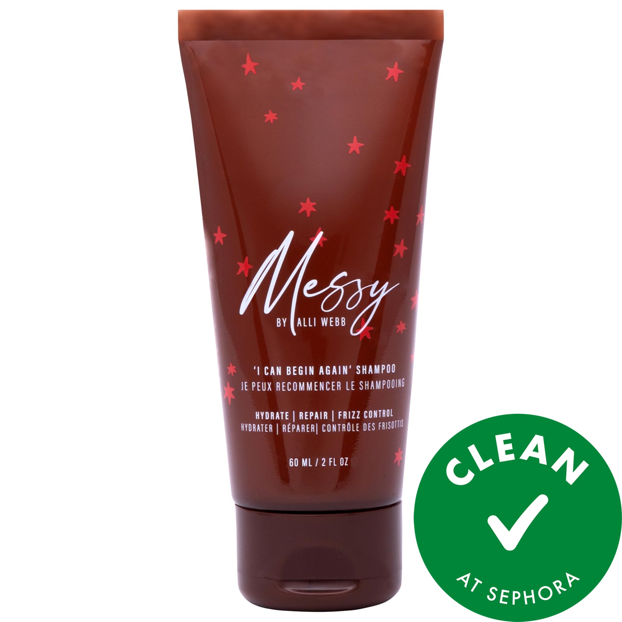 Messy by Alli Webb Mini Hydrating and Repairing Hair Shampoo 1.8 fl oz/55 ml