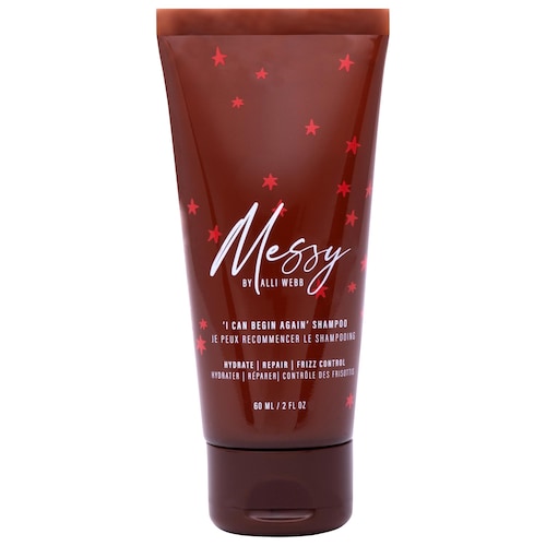 Мини-увлажняющий восстанавливающий шампунь Messy by Alli Webb