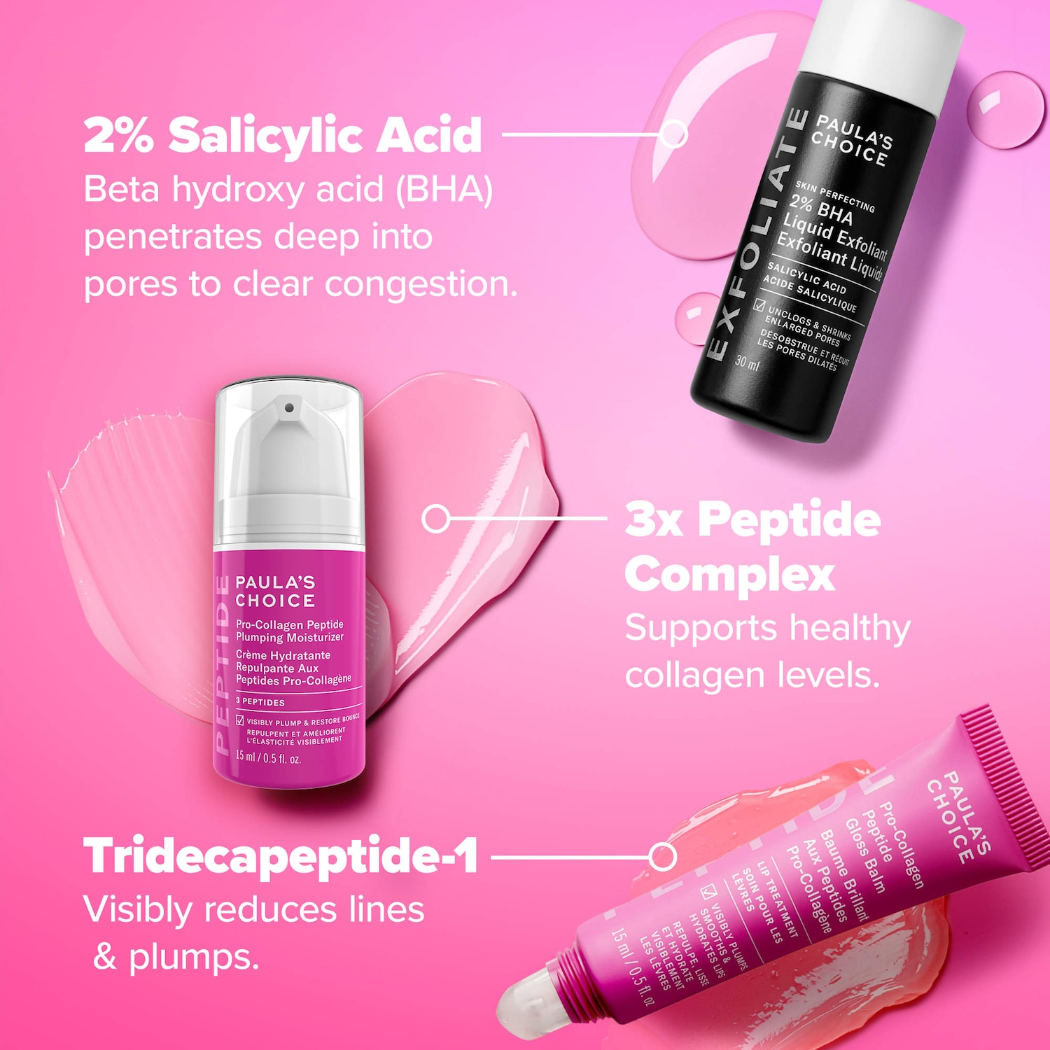 Plump & Glow 3-Step Kit for Clear, Firm Skin - Paula's Choice