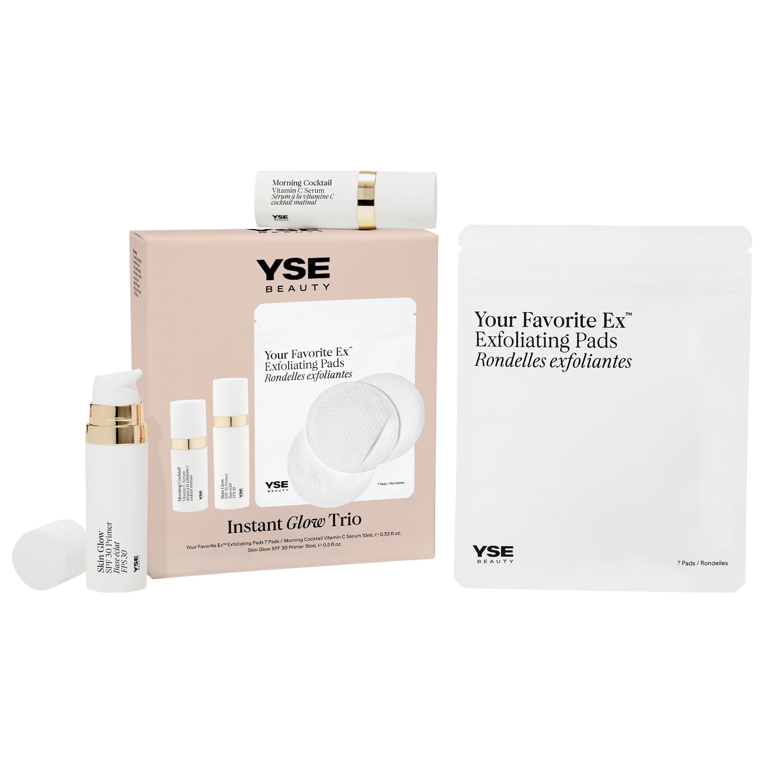 Подарочный набор ухода за кожей Yise Beauty Instant Glow Trio — фото 1