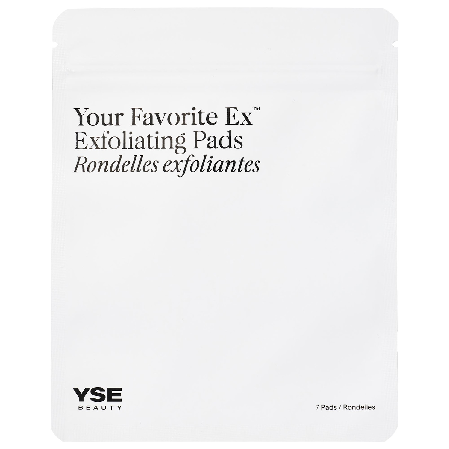 Дорожный набор из 7 отшелушивающих пэдов Yise Beauty Your Favorite Ex