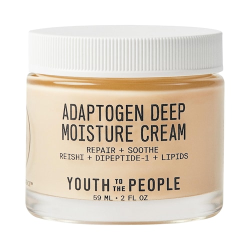 Восстанавливающий крем Youth To The People Adaptogen с пептидами для чувствительной кожи