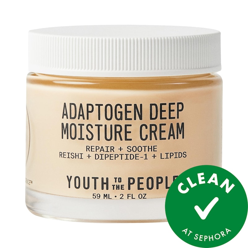 Adaptogen Skin Repairing Moisturizer with Peptides for Sensitive & Dry Skin