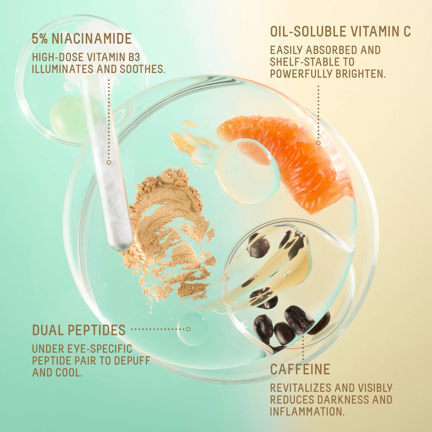 5% Niacinamide Brightening Eye Serum with Vitamin C + Squalane