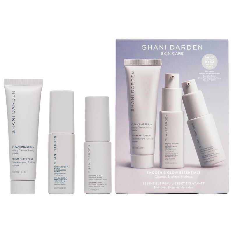 Shani Darden Skin Care Mini Smooth & Glow Essentials Gift Set