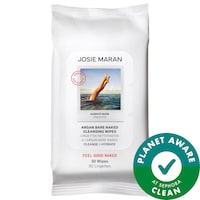 Josie Maran - Argan Bare Naked Cleansing Wipes 30 ct