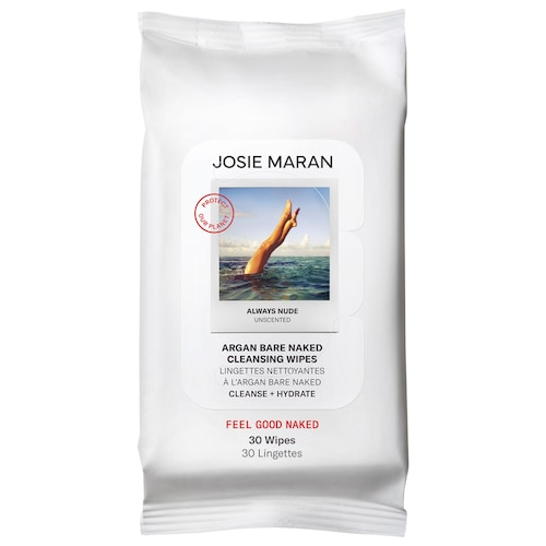 Очищающие салфетки Josie Maran Argan Bare Naked, 30 шт