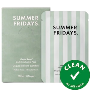 Summer Fridays - Gentle Reset Daily Exfoliating Pads to Smooth + Minimize Pores with AHAs