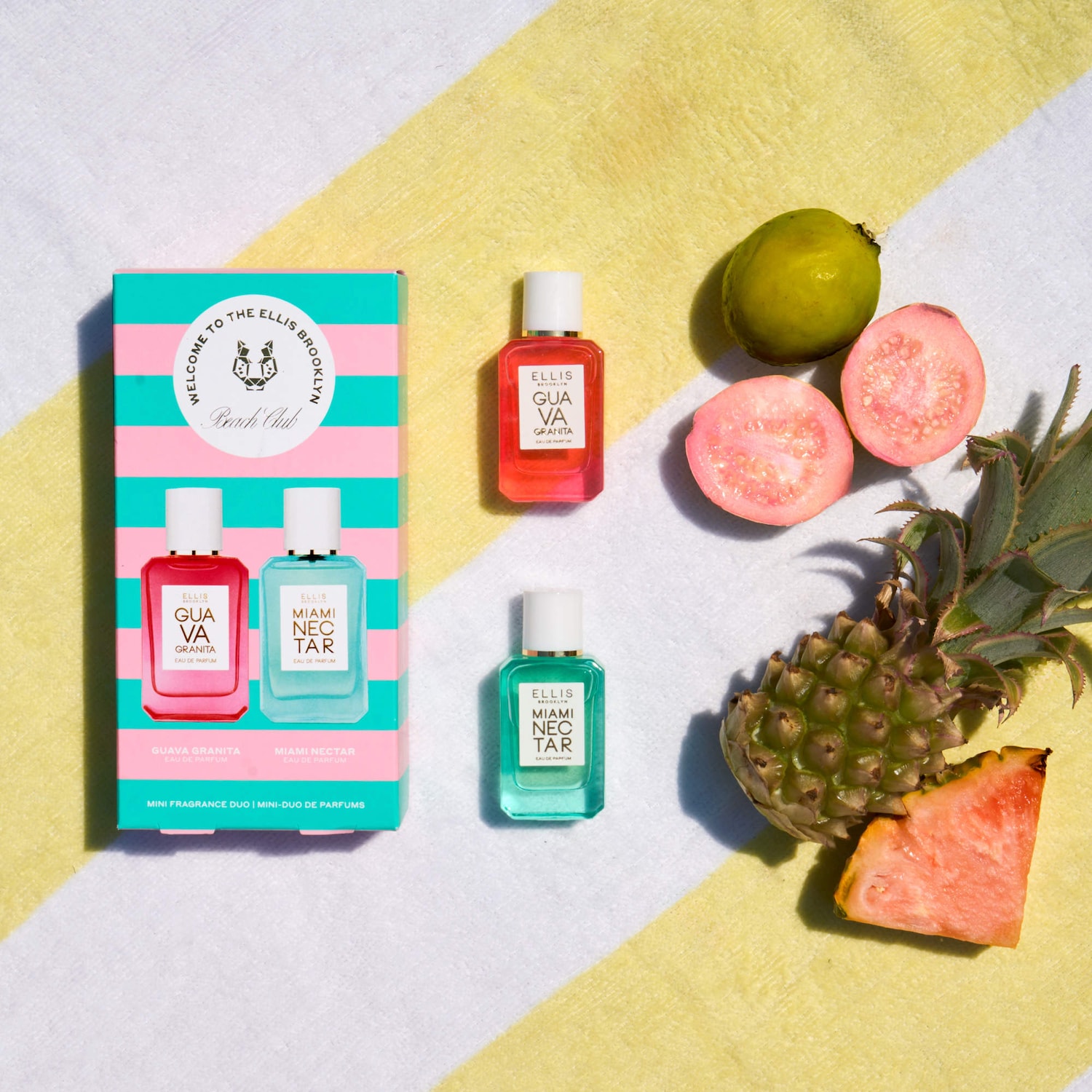 BEACH CLUB Fragrance Mini Duo with Pink Pineapple and Guava