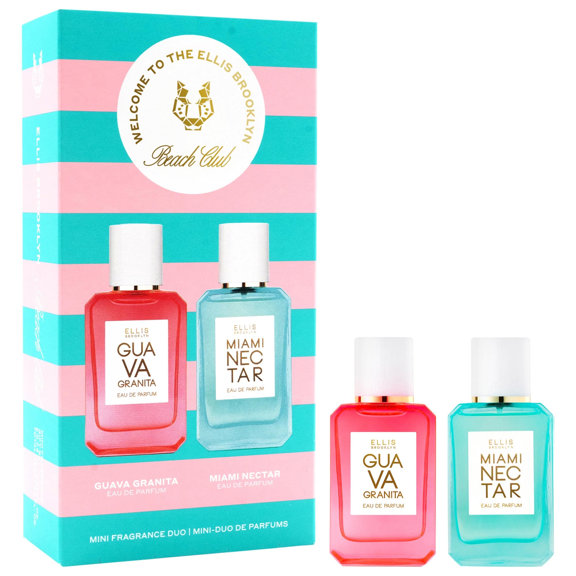 BEACH CLUB Fragrance Mini Duo with Pink Pineapple and Guava