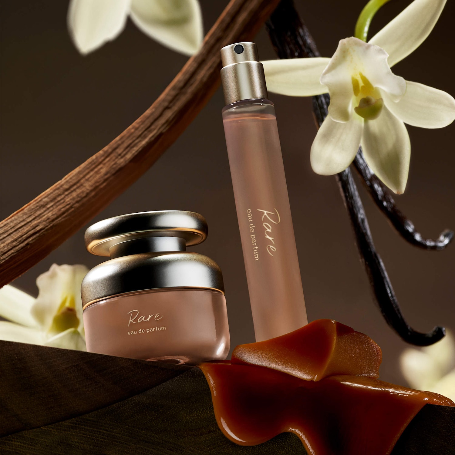 Mini Rare Eau de Parfum Set with Vanilla and Caramel - Rare