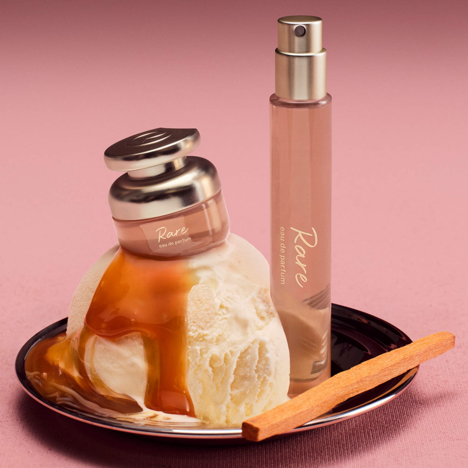 Mini Rare Eau de Parfum Set with Vanilla and Caramel - Rare Beauty