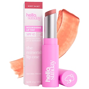 Hello Sunday The Mineral Lip One SPF 45 Nourishing Lip Tint INTERNATIONAL SHIPPING
