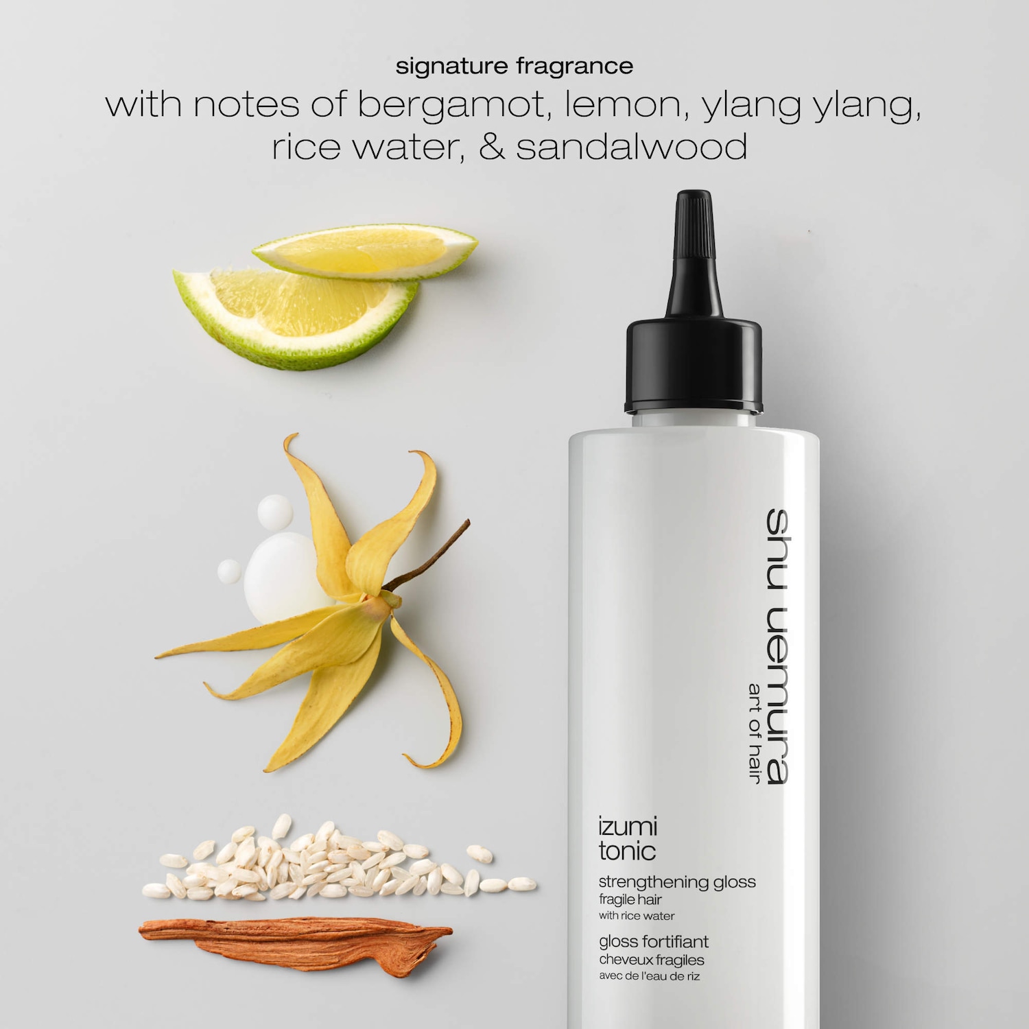 Izumi Tonic Strengthening Gloss Treatment for Instant Shine - shu