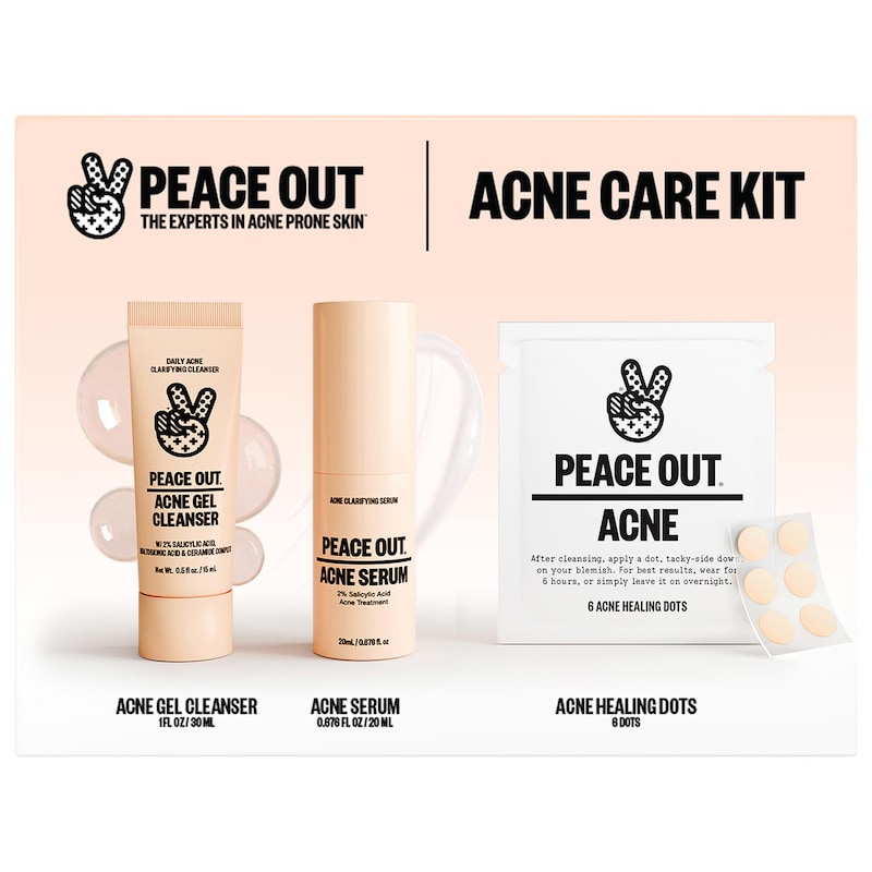 Acne Care Treatment Kit For Breakouts With Salicylic Acid