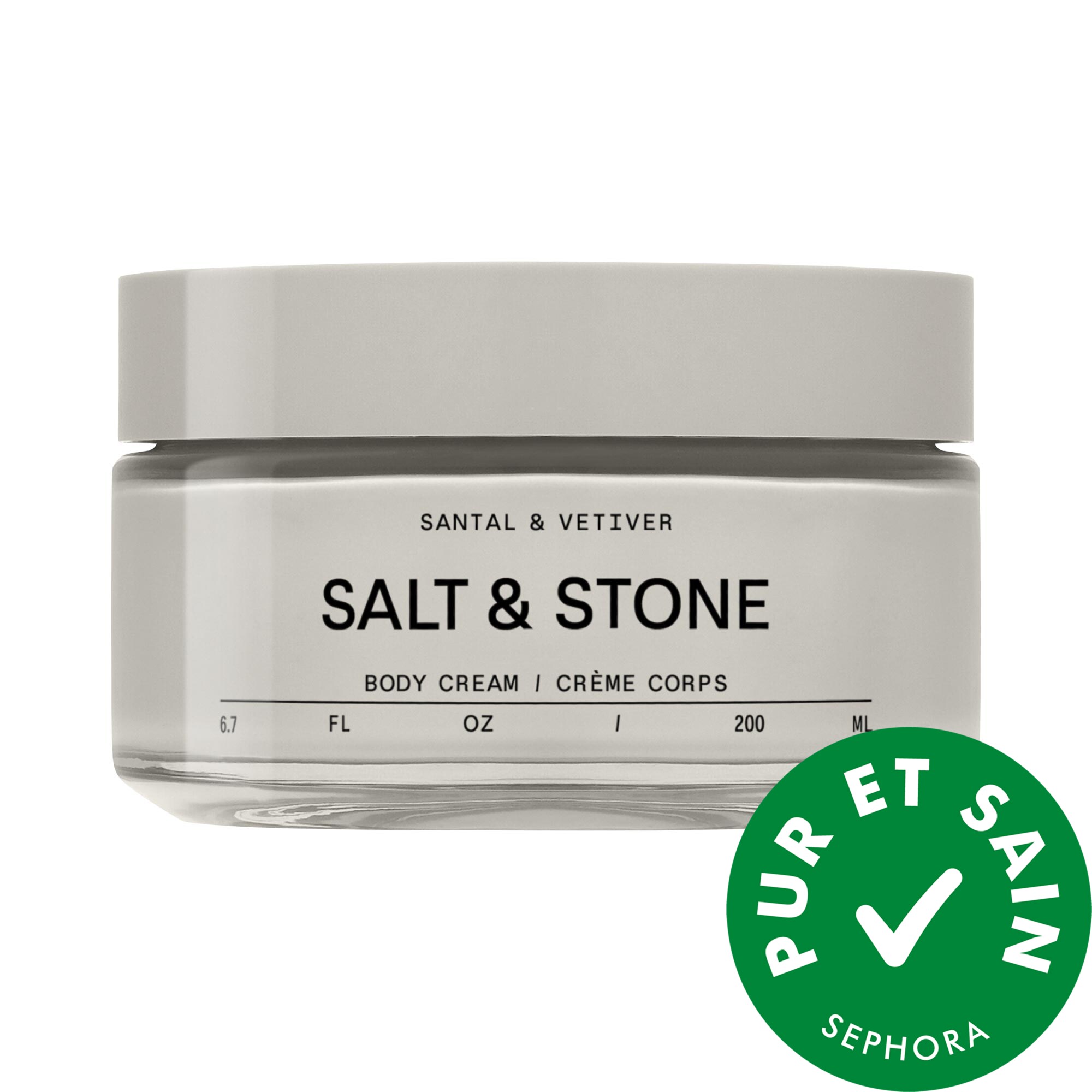 Salt & Stone Crème pour le corps Santal & Vetiver 6.7/198