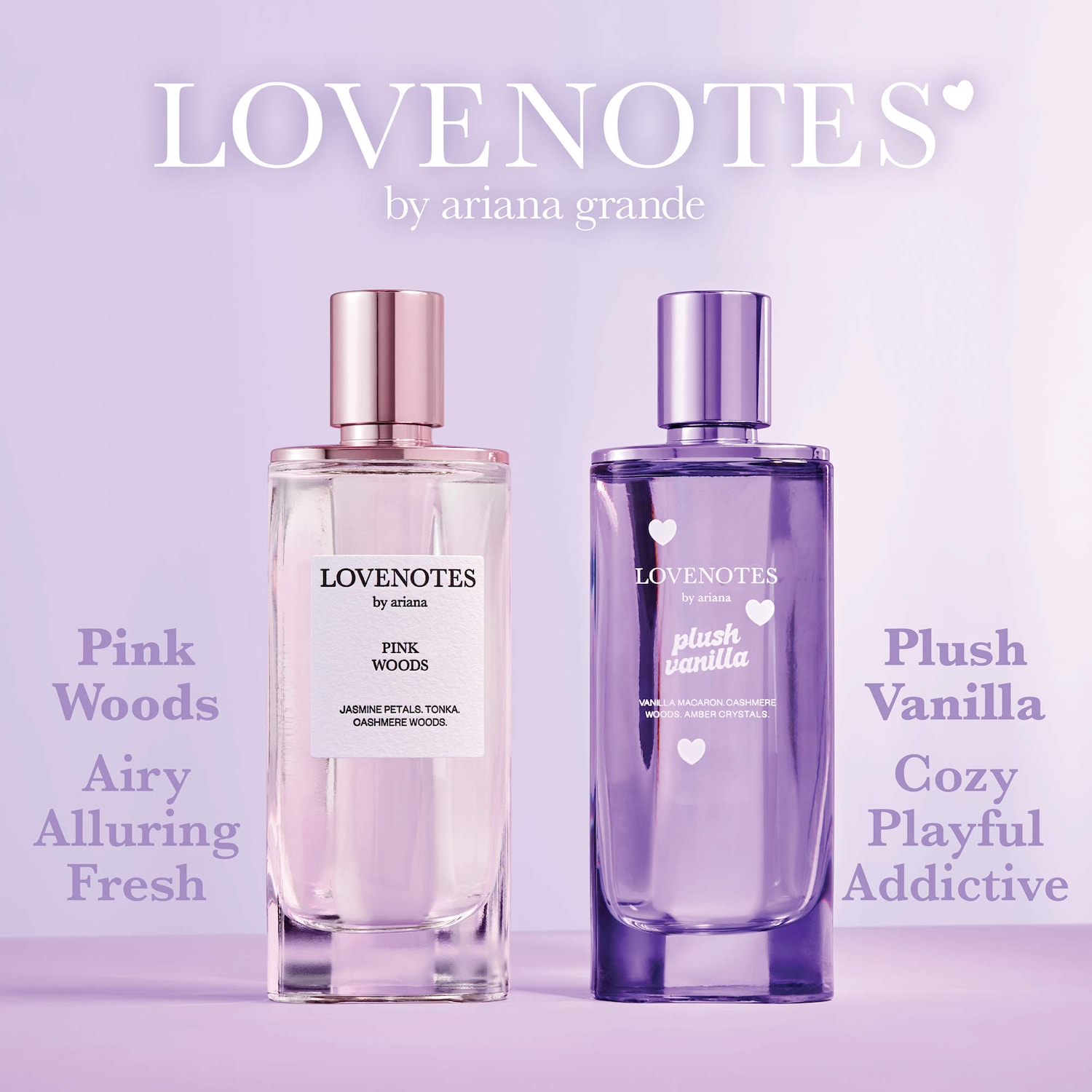 LOVENOTES Plush Vanilla Eau de Parfum Travel Spray - Ariana Grande