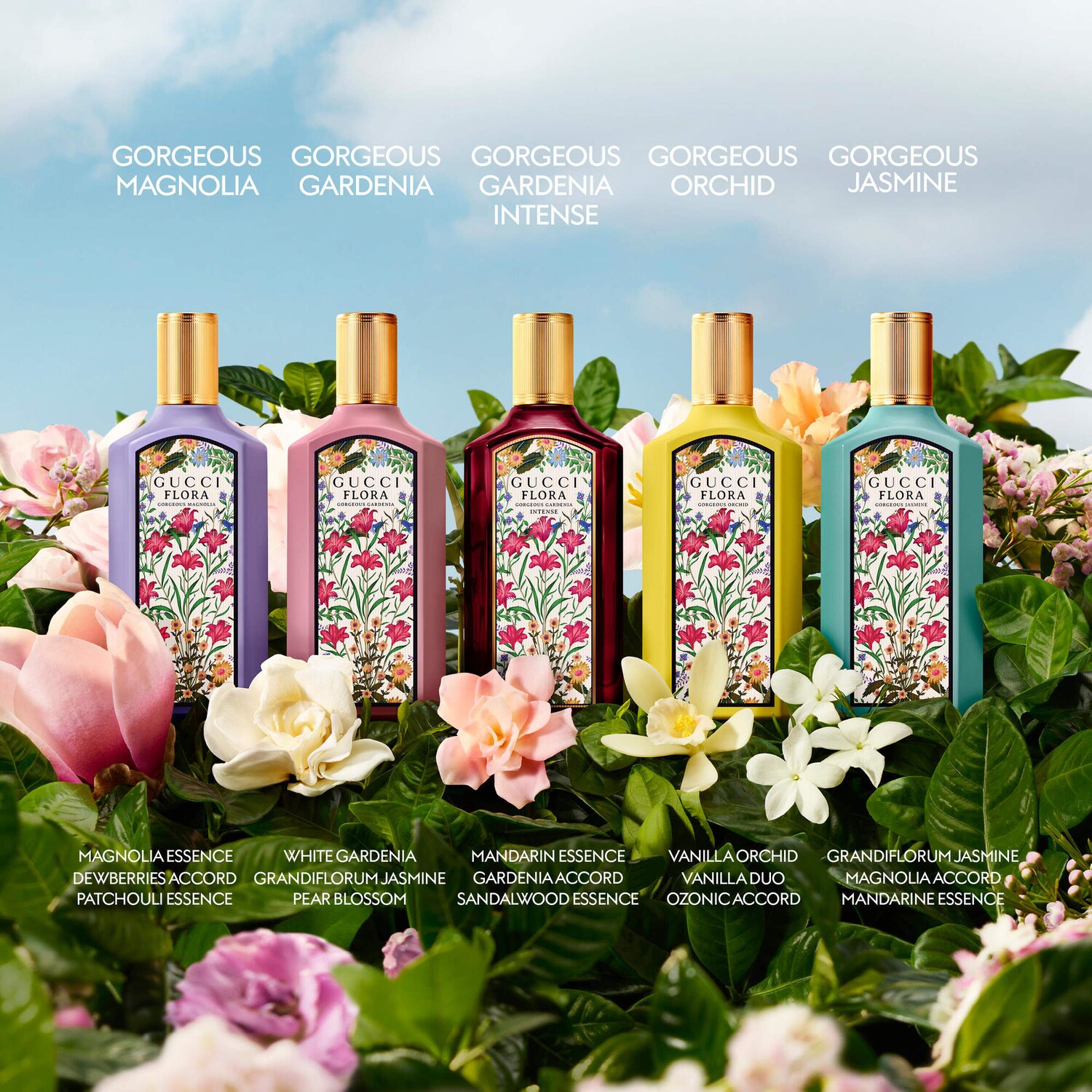 Mini Duo Floral Gorgeous Gardenia Perfume Gift Set - Gucci | Sephora
