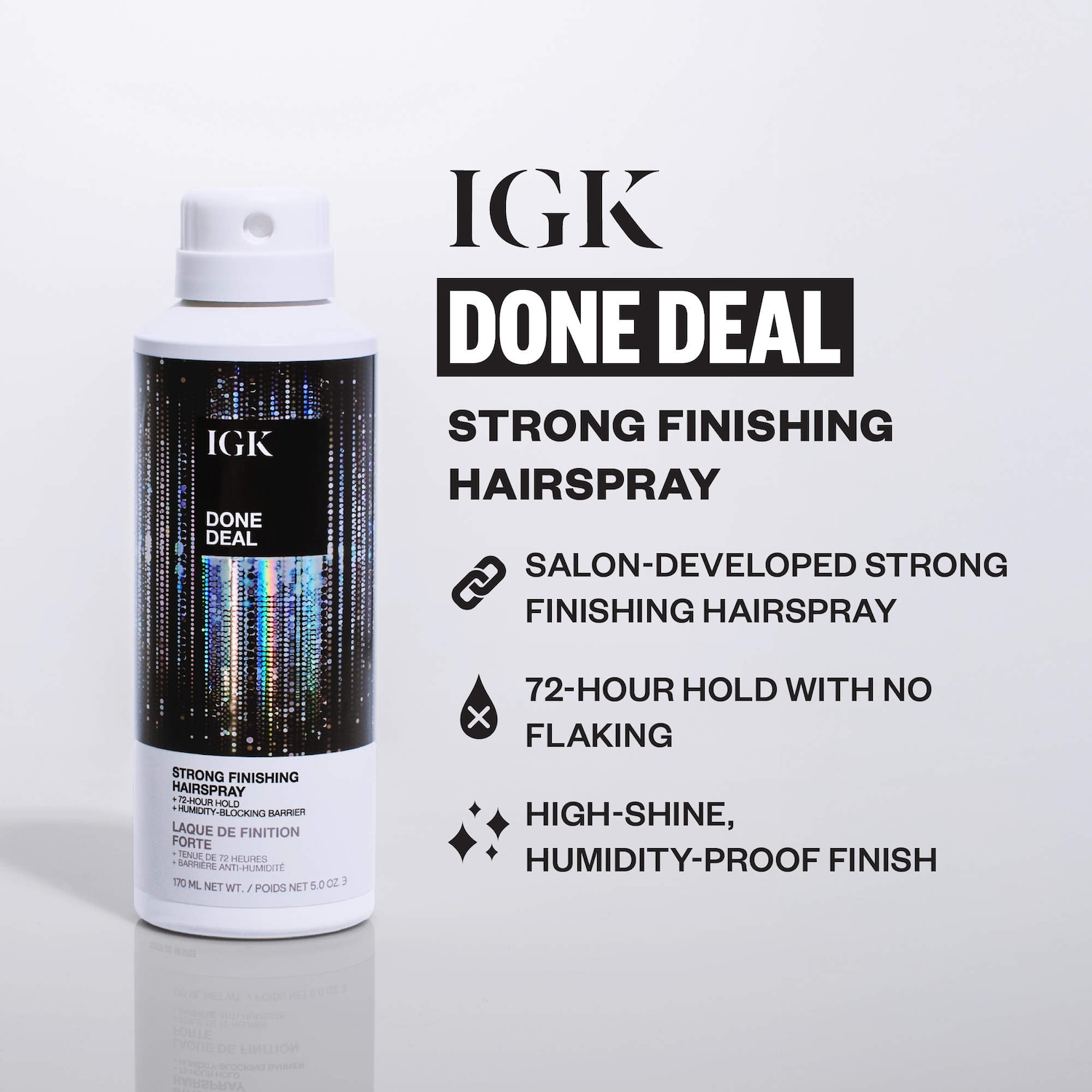IGK Done Deal Hair Spray - Thumbnail 4
