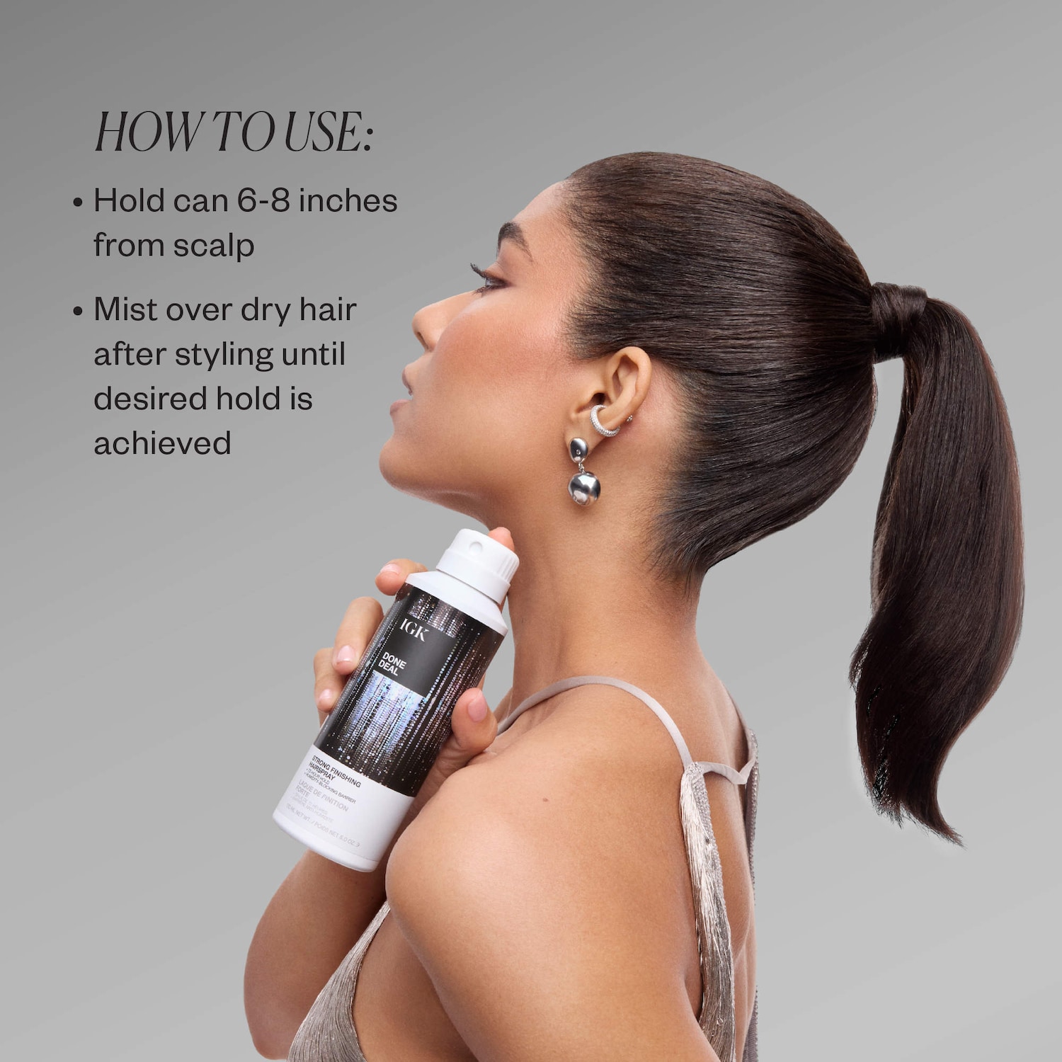IGK Done Deal Hair Spray - Thumbnail 3