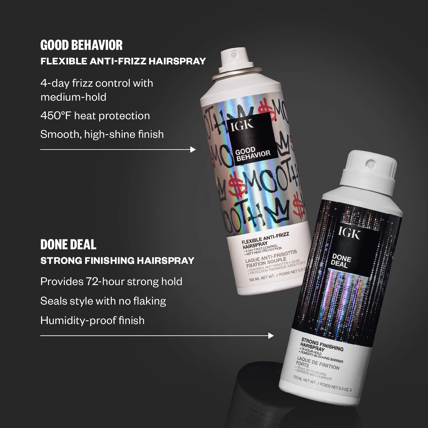 IGK Done Deal Hair Spray