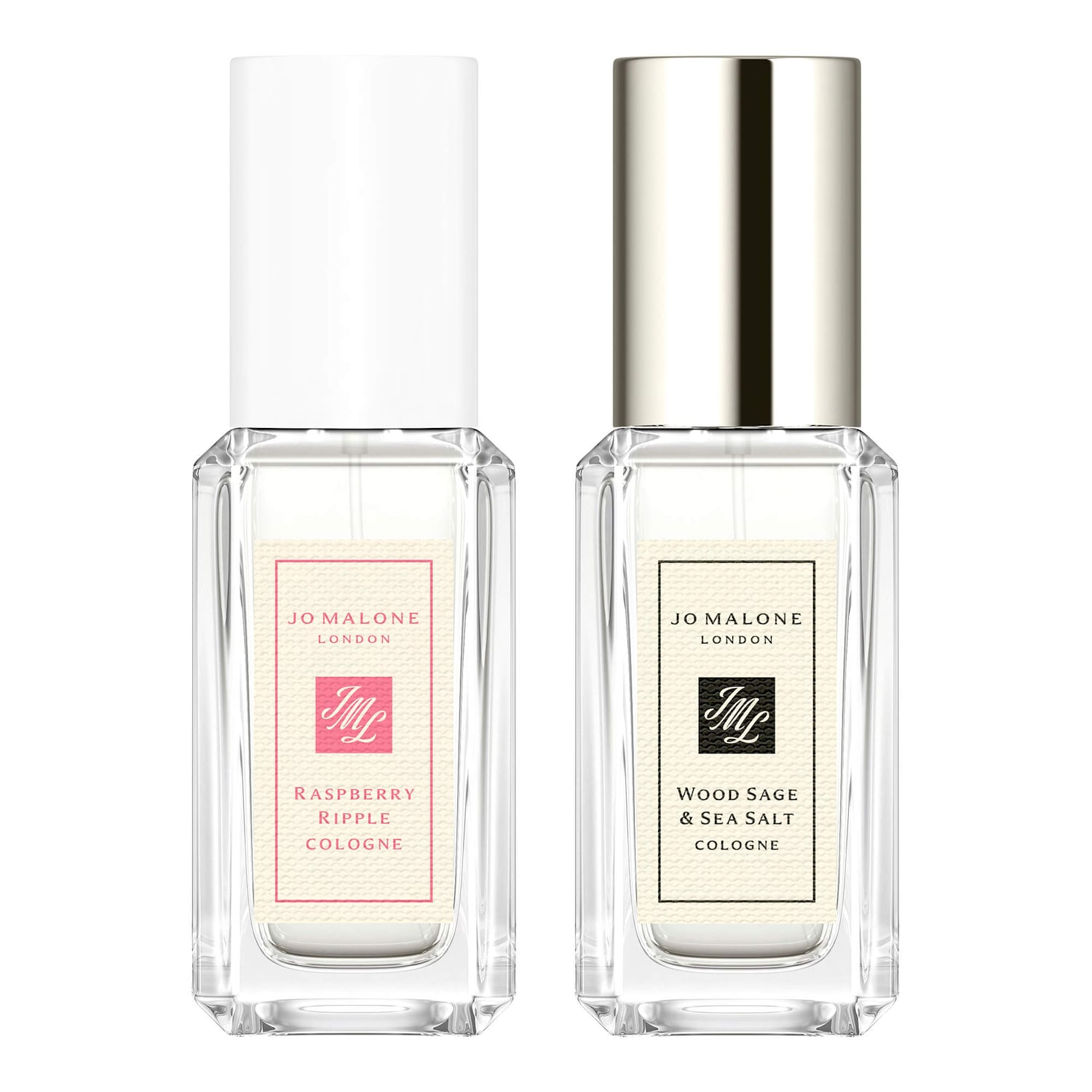 Mini Raspberry Ripple & Wood Sage & Sea Salt Cologne Set Duo - Jo