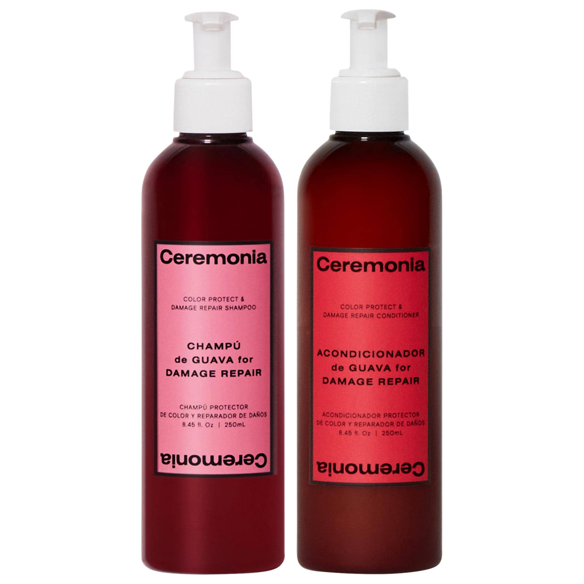Guava Shampoo and Conditioner Duo for Damaged and Color Treated