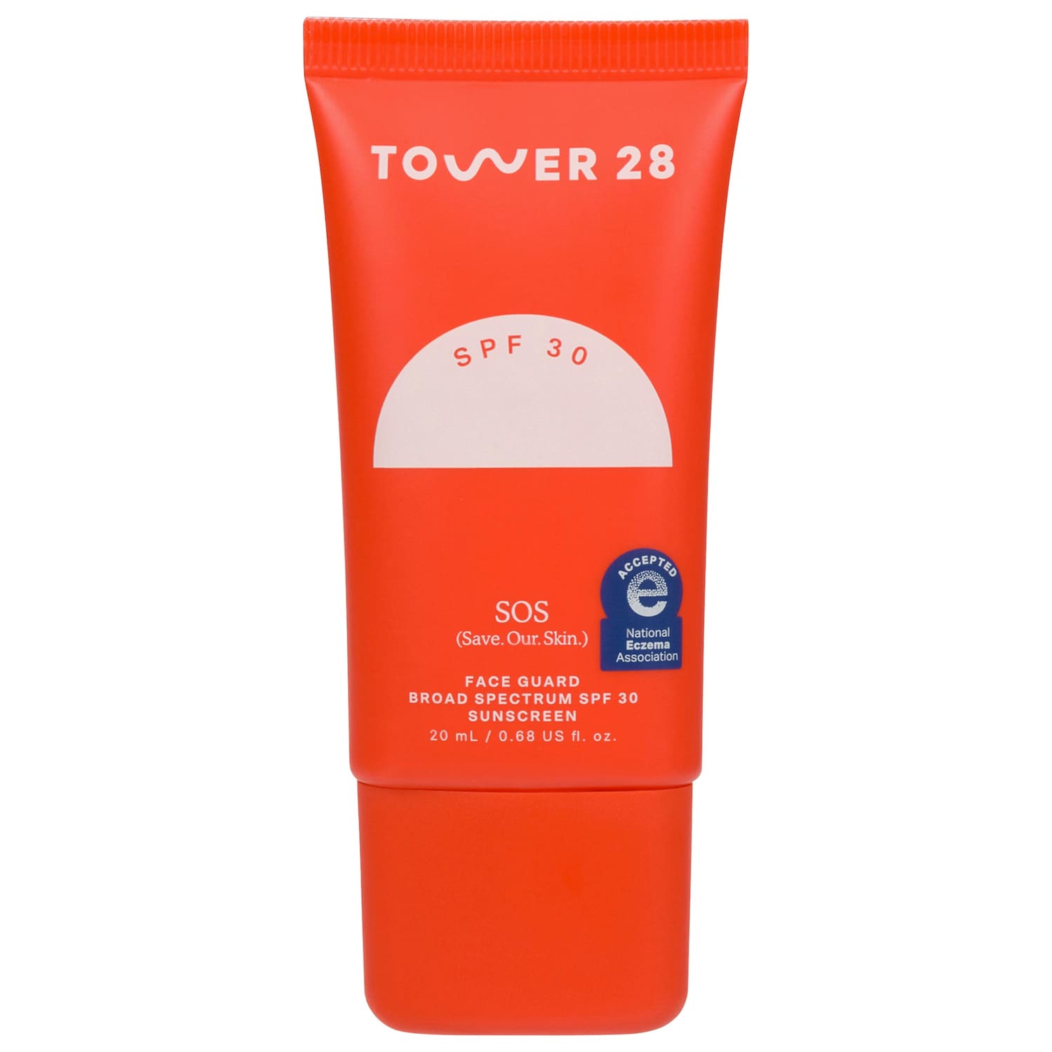 Мини-минеральный солнцезащитный крем для лица Tower 28 Beauty SOS FaceGuard SPF 30