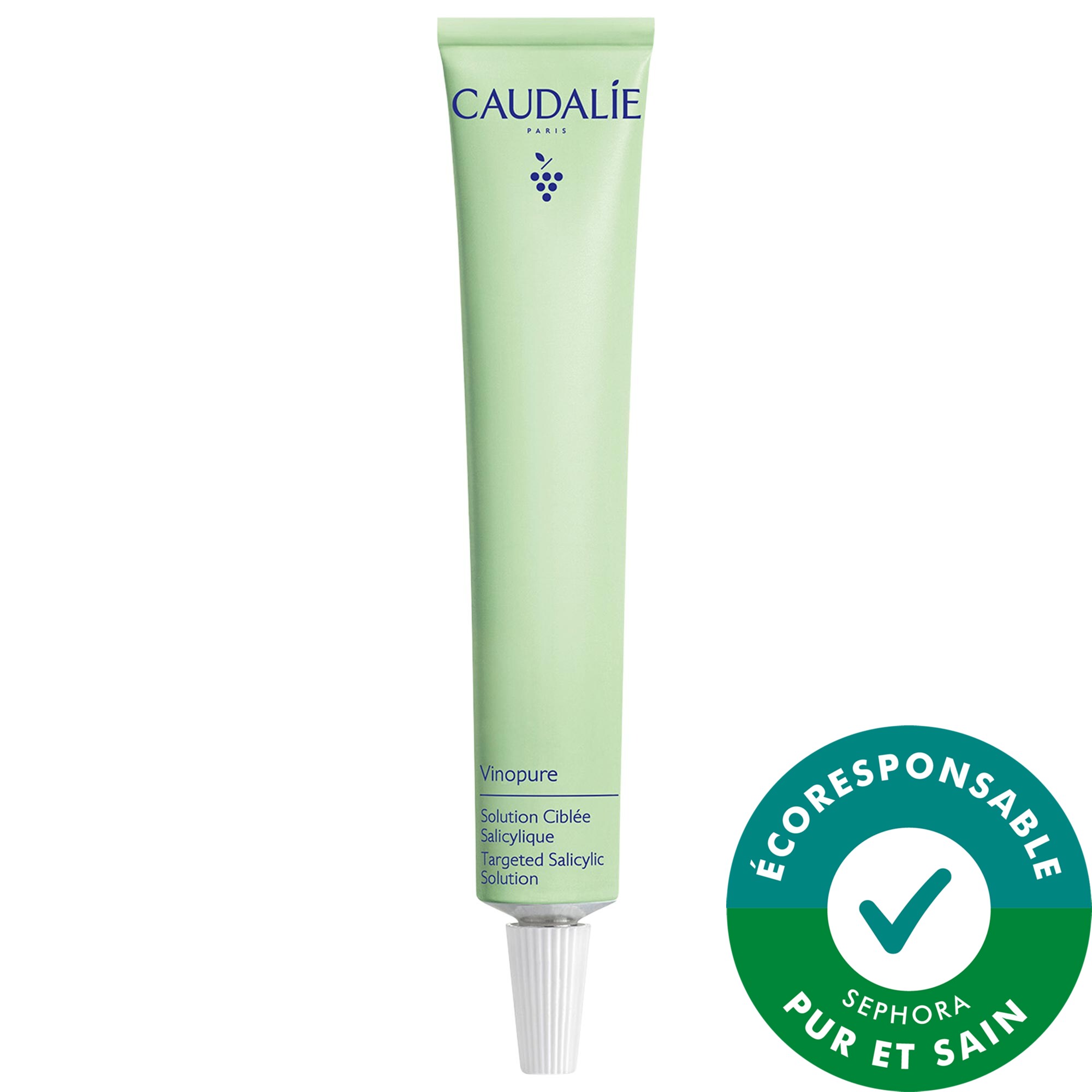 Caudalie Solution de correction de la couleur Stop Boutons Vinopure avec acide salicylique .5 oz/15 ml