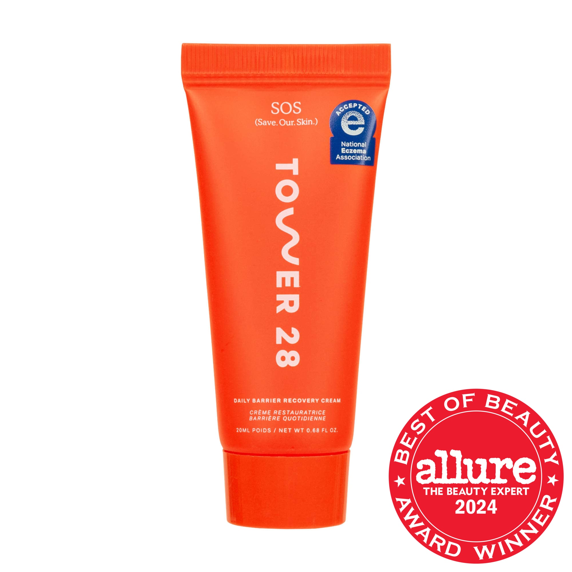 Thumbnail of Tower 28 Beauty Mini SOS Daily Barrier Recovery Cream 0.68 fl oz/20ml