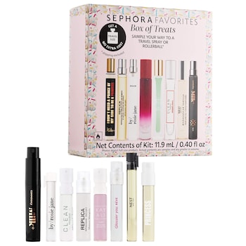 Box of Treats Mini Perfume Sampler Set w/ Redeemable Voucher - Sephora Favorites | Sephora