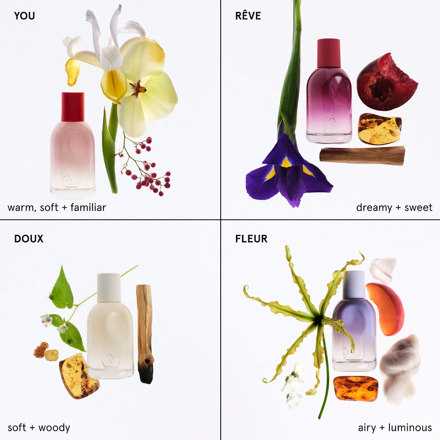 Glossier You Perfume Sampler Set - Glossier | Sephora