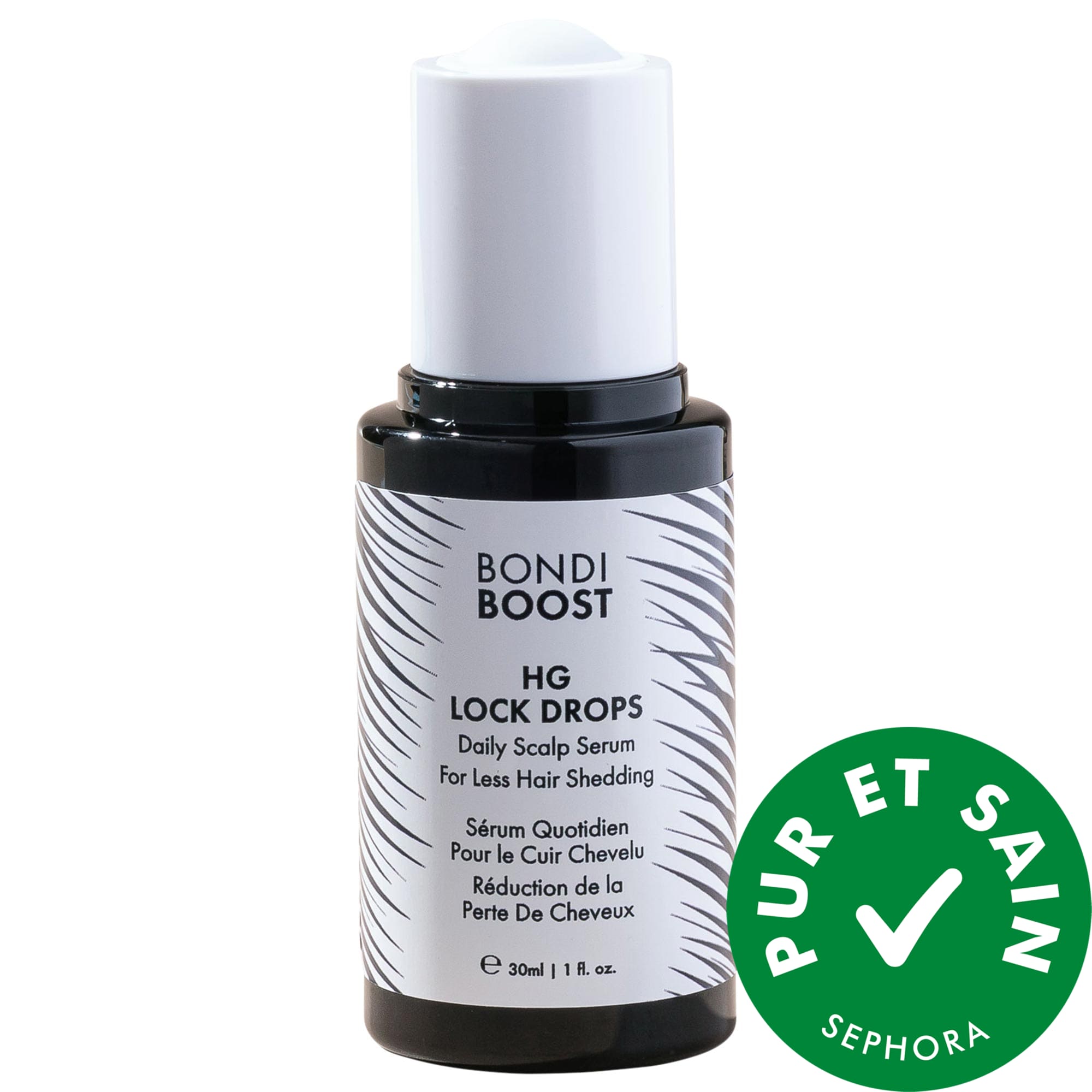 BondiBoost Sérum quotidien HG Lock Drops au romarin pour cheveux fins 1 oz/30 ml