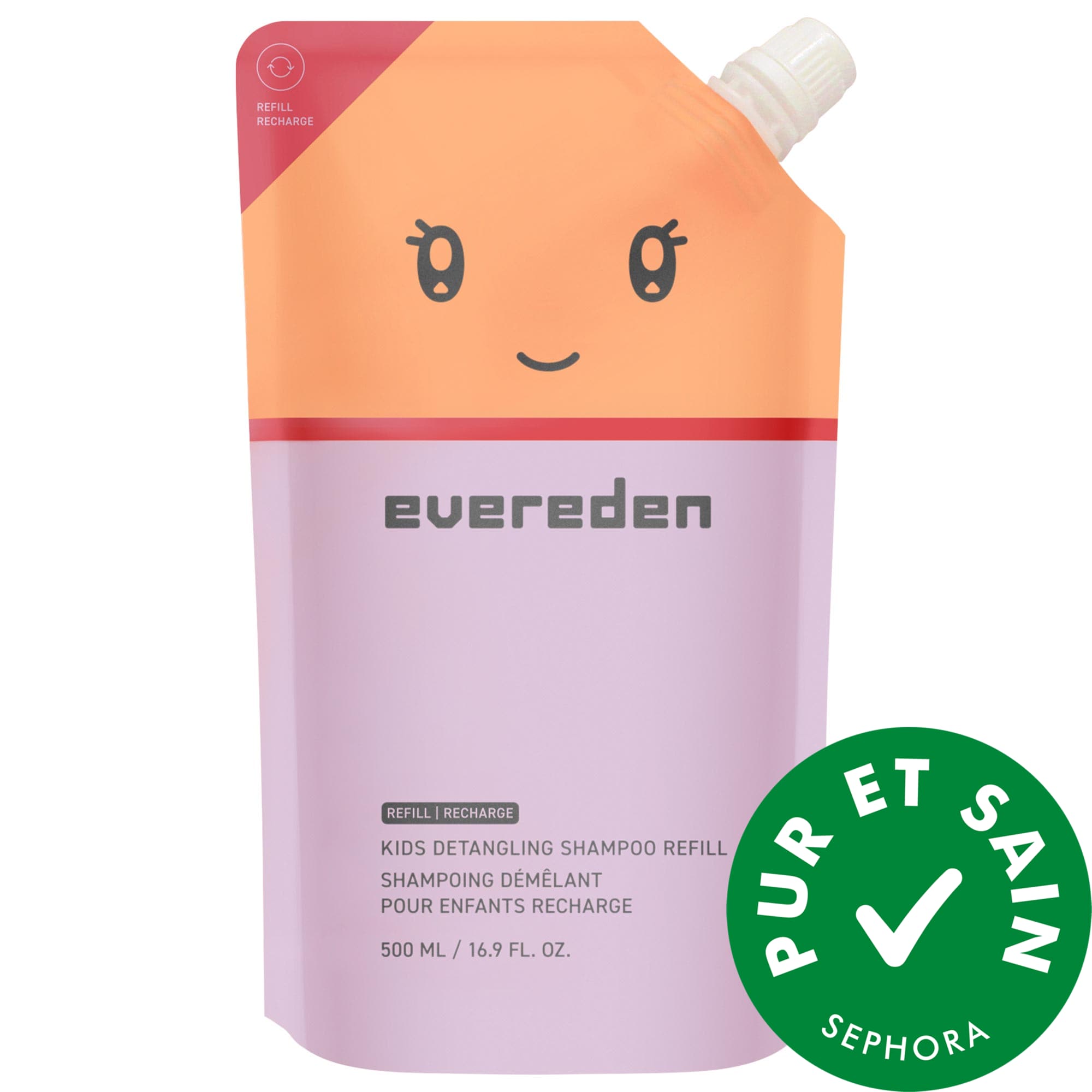 Evereden Shampoing démêlant et anti-frisottis pour enfants fl