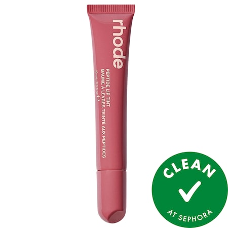 Peptide Lip Tint Nourishing Glaze Salty Tan - soft mauve